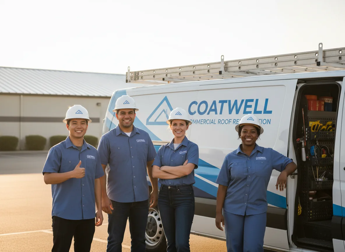 Commercial roof coating company in Deerton, MI